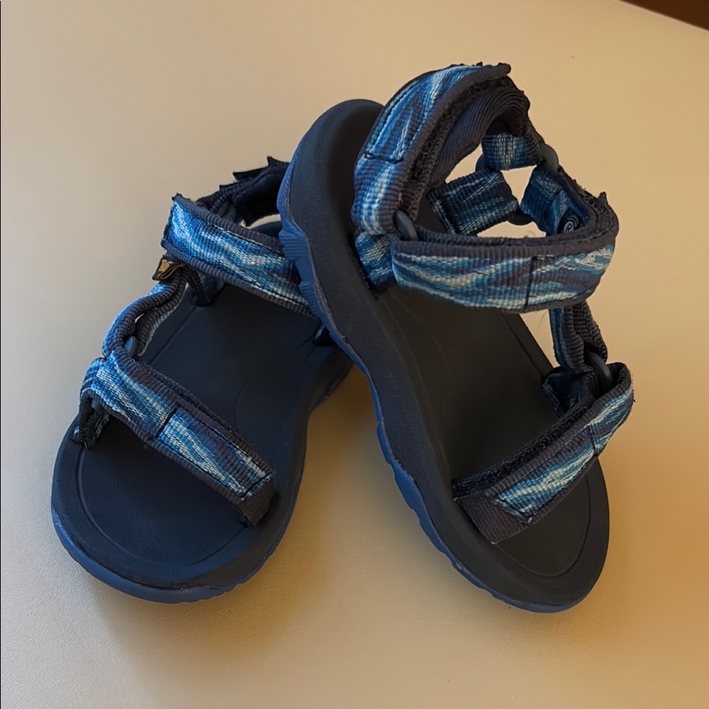 Teva Kids Blue Patterned Sandals